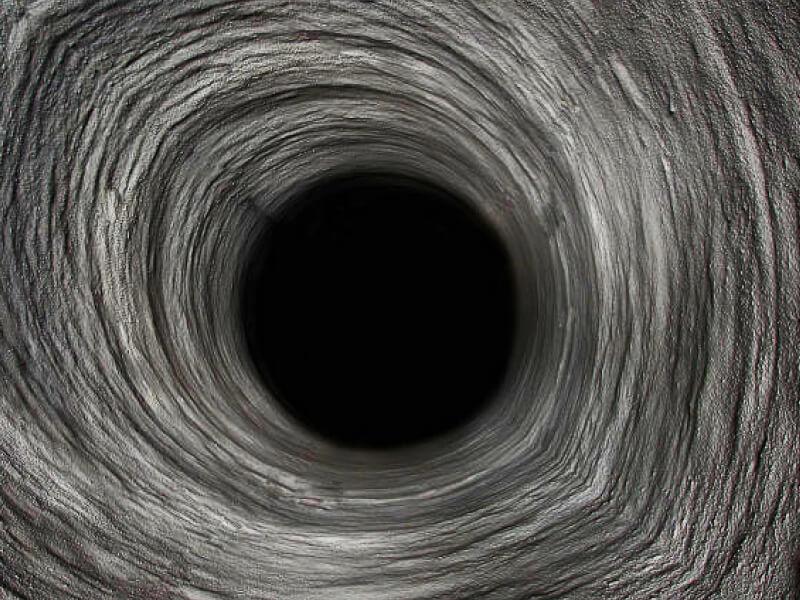 Sonhar com Abismo Negro