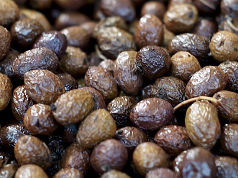 Sonhar com Azeitonas Secas