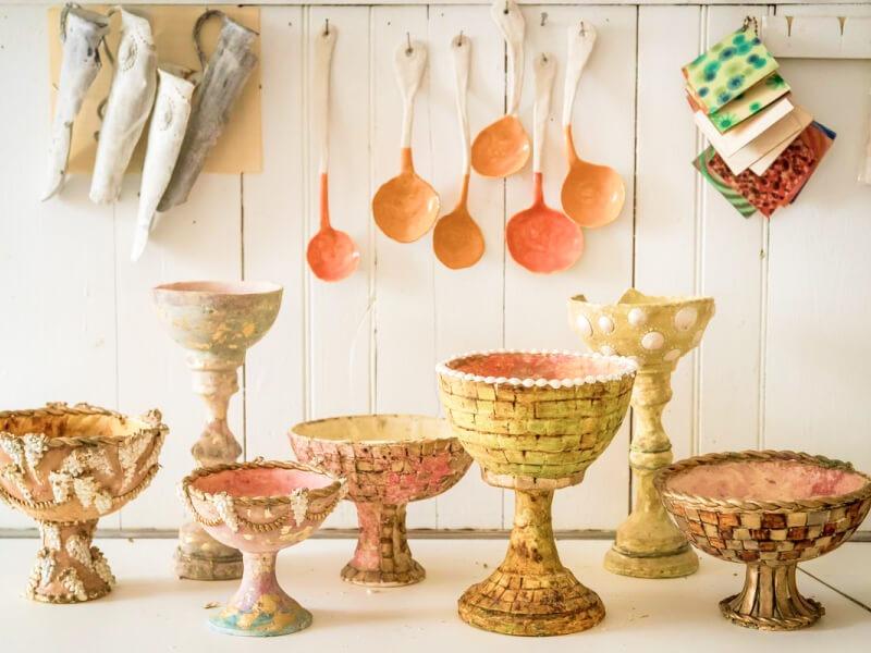 Sonhar com Ornamentos de Cerâmica
