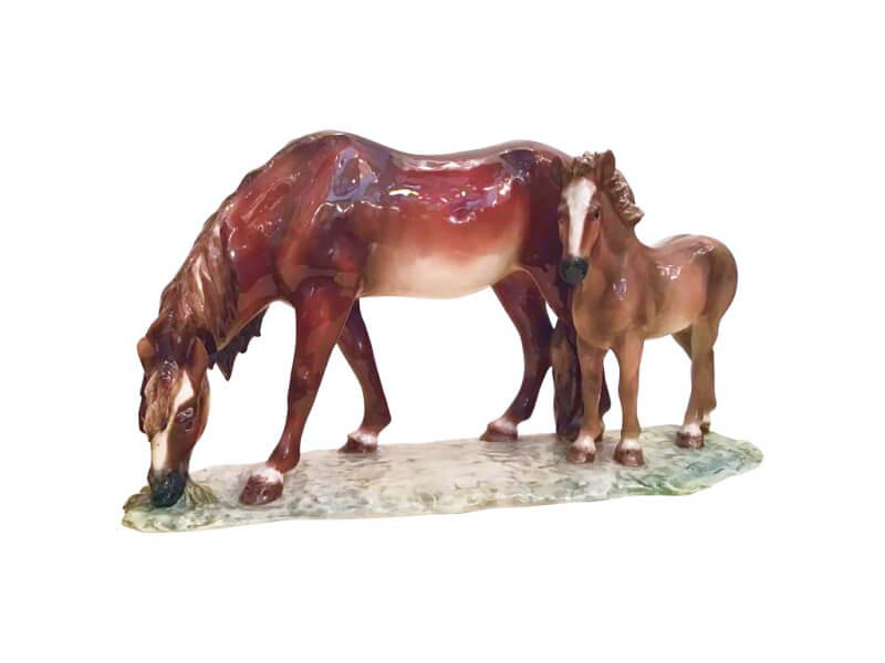 Sonhar com Cavalos de Cerâmica