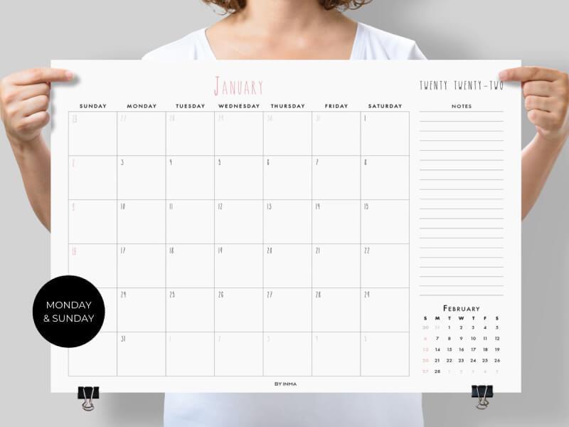Sonhar com Calendário Grande