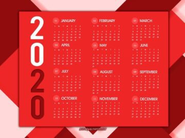 Thumbnail Sonhar com Calendário Vermelho
