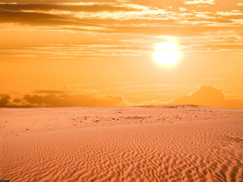 Sonhar com Calor do Deserto