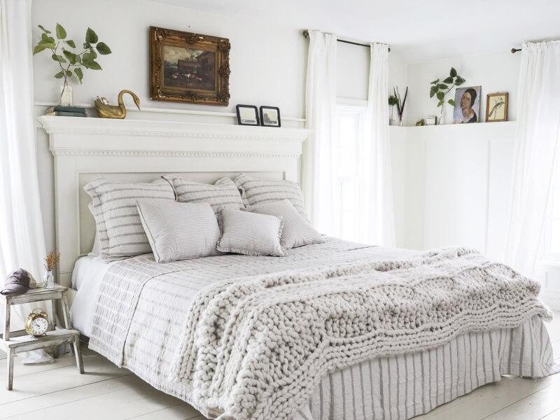 Sonhar com Cama Branca