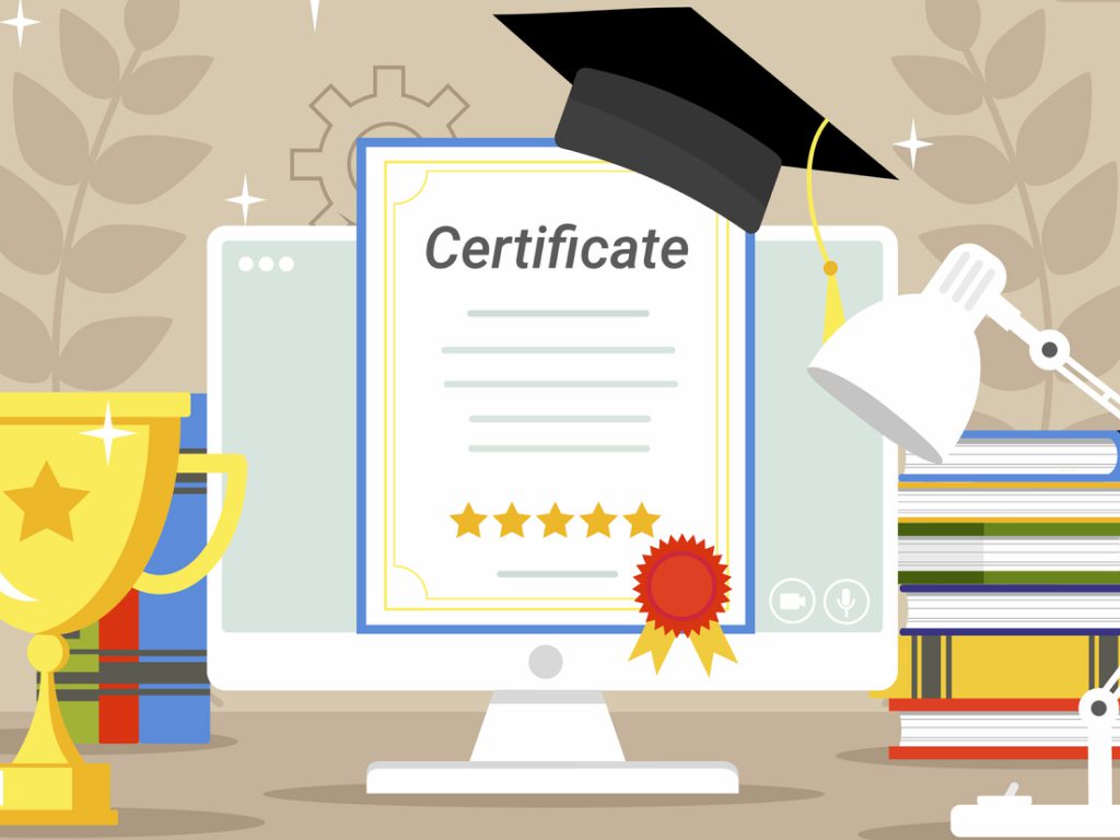 Sonhar com Certificado de Estudos