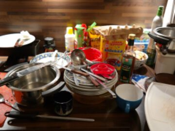 Thumbnail Sonhar com Cozinha Bagunçada
