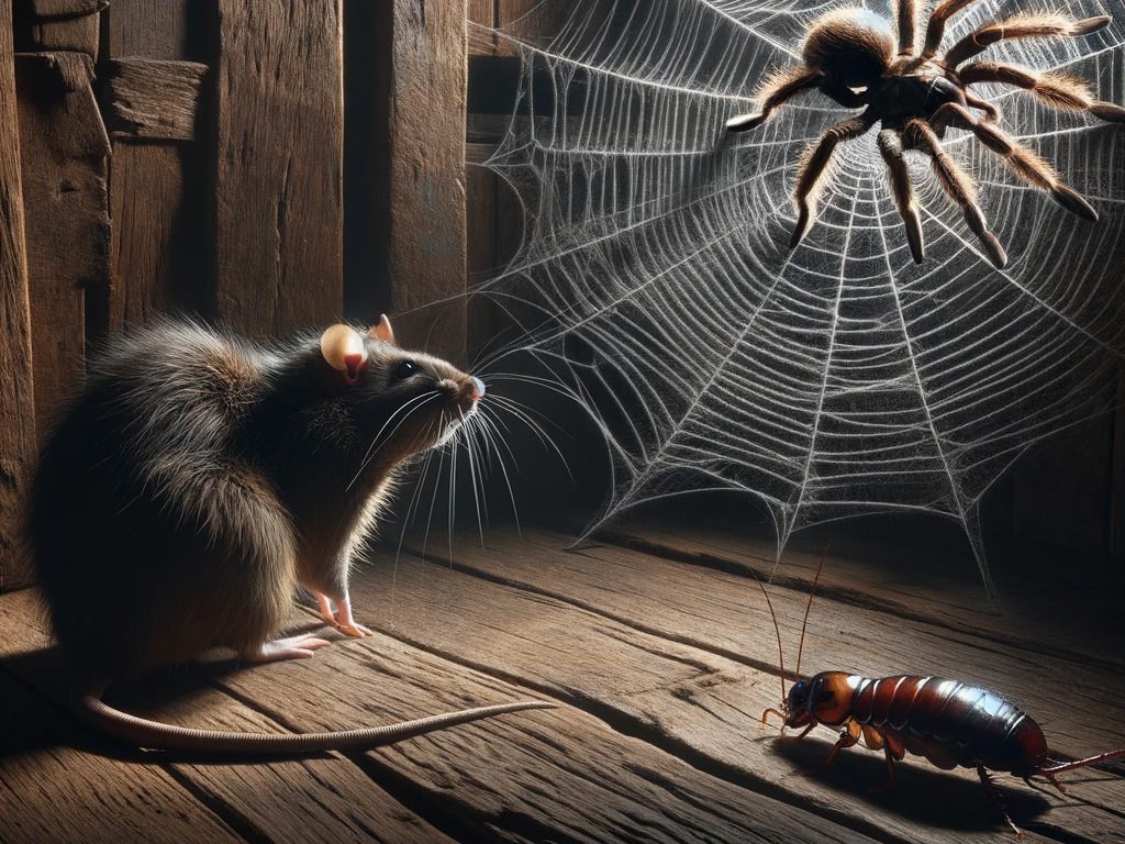 Sonhar com Baratas, Aranhas e Ratos