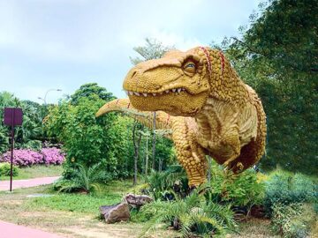 Sonhar com Dinossauros Amarelos