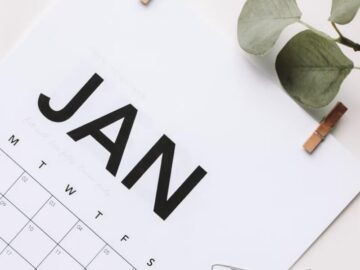 Sonhar com Folhas de Calendário