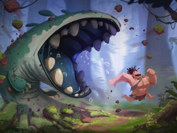 Thumbnail Sonhar com Fugindo de um Gigante