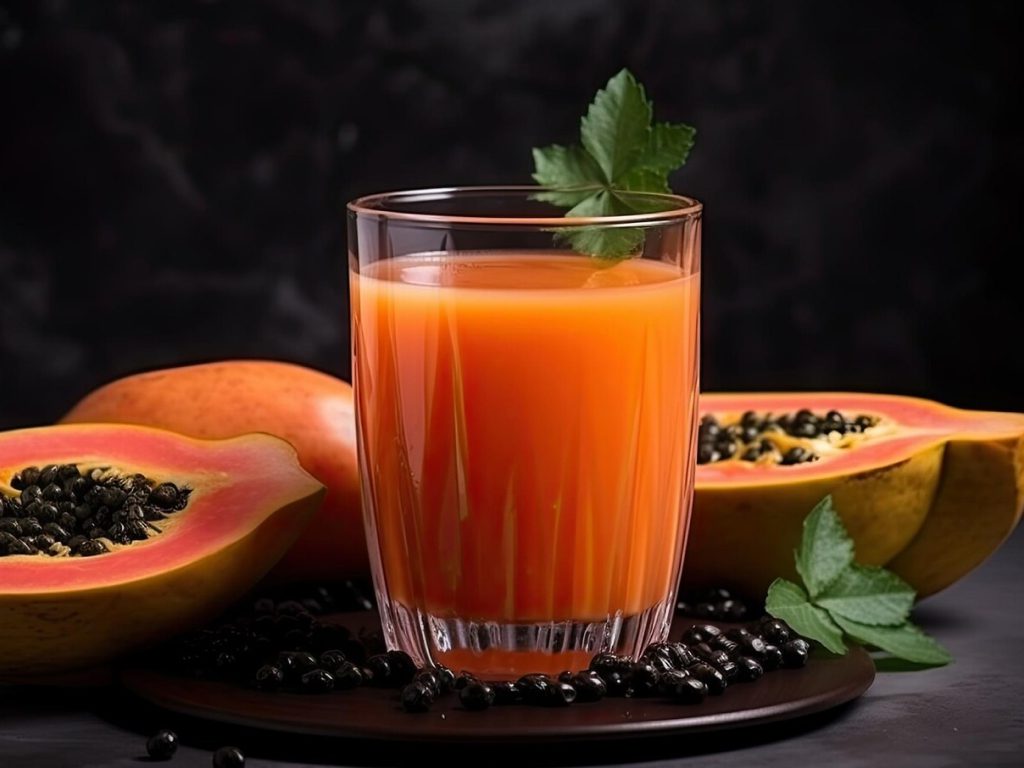 Sonhar com Suco de Mamão