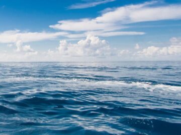 Sonhar com Mar Azul