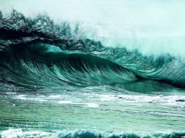 Sonhar com Ondas Grandes
