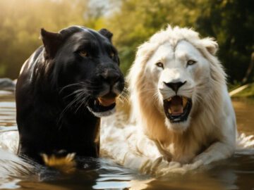 Sonhar com Pantera e Leões