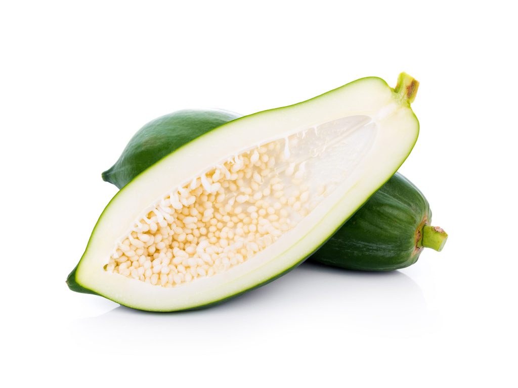 Sonhar com Mamão Branco