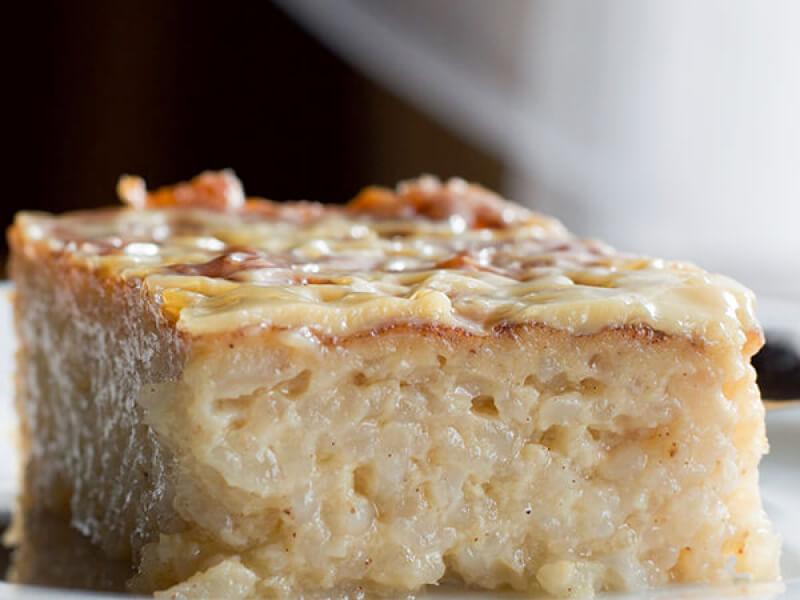 Sonhar com Bolo de Arroz