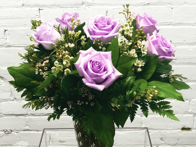 Sonhar com Rosas Roxas