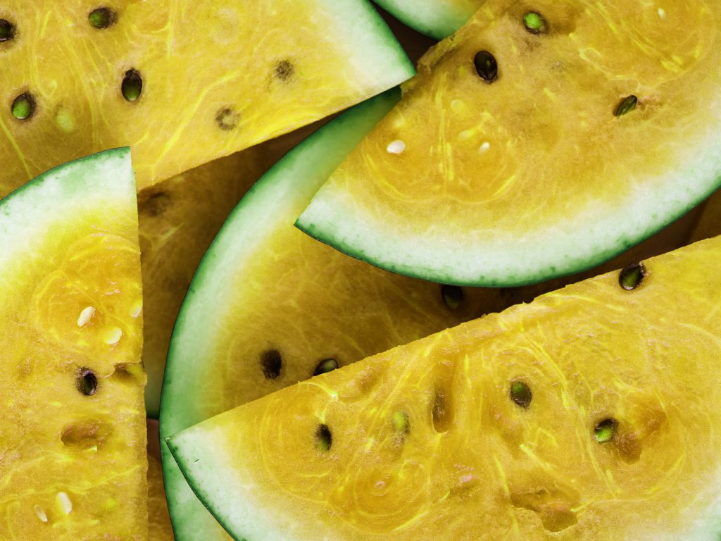 Sonhar com Melancia Amarela