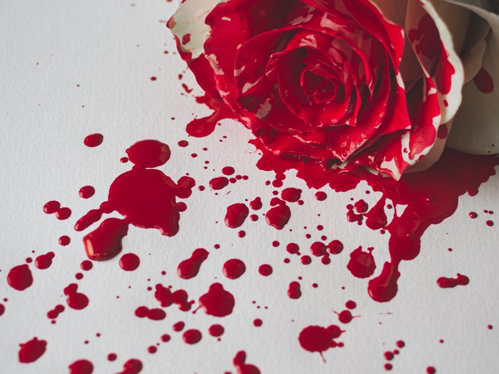 Sonhar com Sangue Abundante