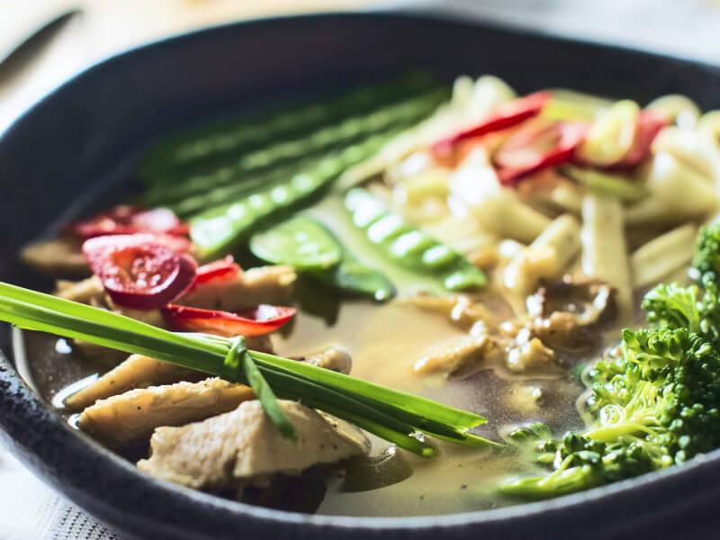 Sonhar com Sopa de Galinha