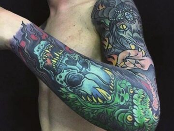 Thumbnail Sonhar com Tatuagens Coloridas