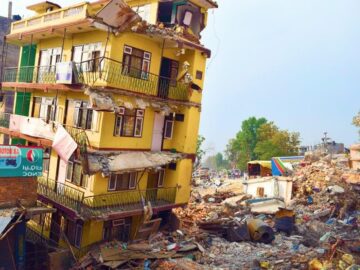 Sonhar com Forte Terremoto