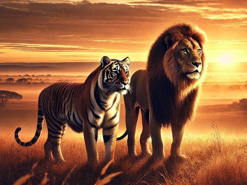 Sonhar com Tigres e Leões