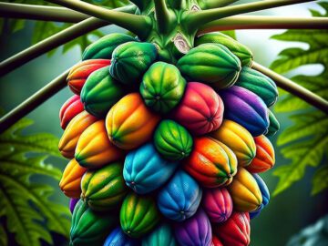 Thumbnail Soñar con Papaya de Colores
